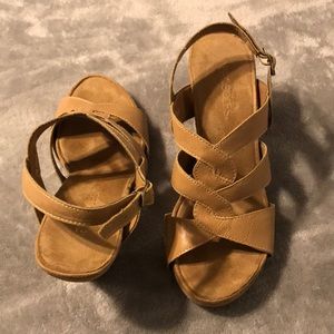 Tan sandals